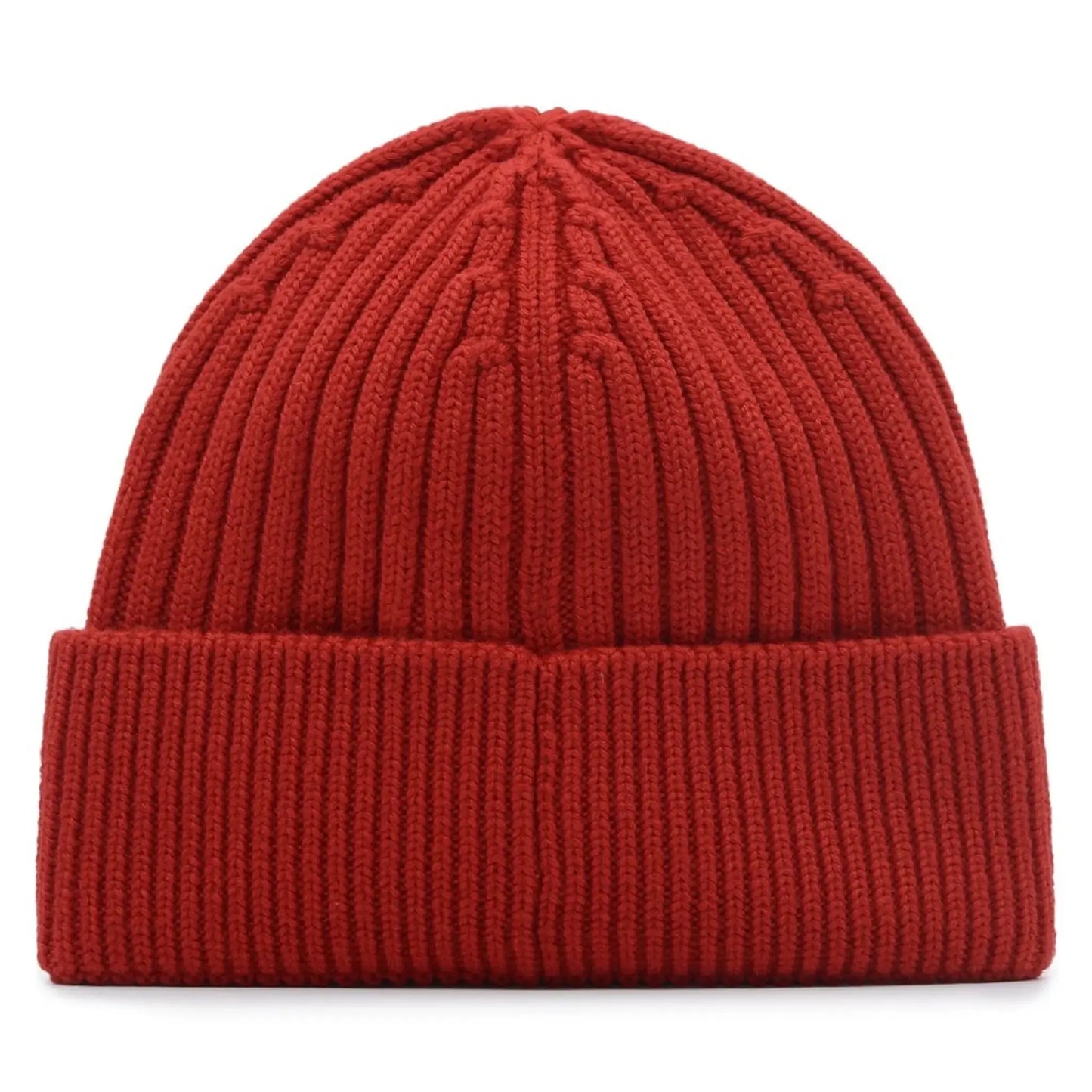 Moncler Grenoble Ribbed Wool Red Beanie