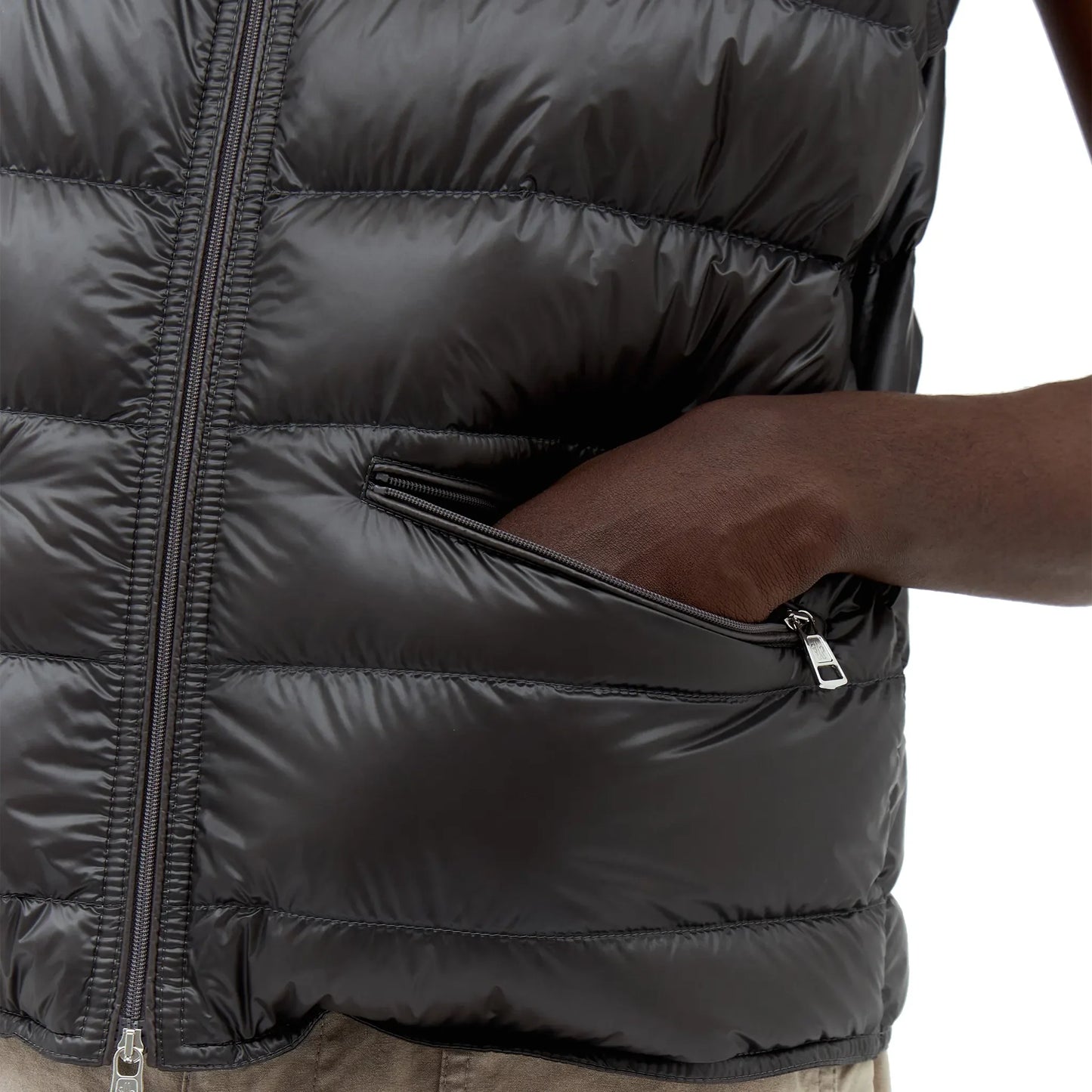 Moncler Gui Grey Gilet