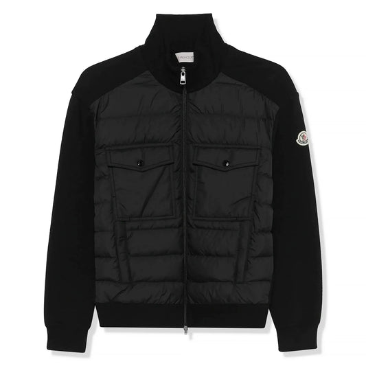 Moncler Hybrid Black Zip Jacket