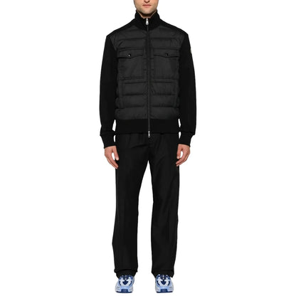 Moncler Hybrid Black Zip Jacket