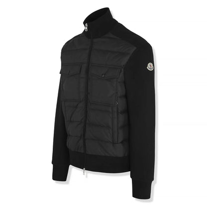 Moncler Hybrid Black Zip Jacket