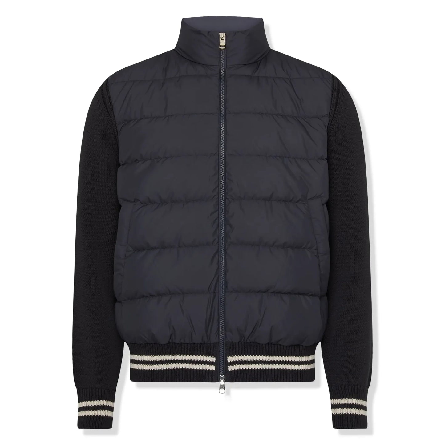 Moncler Hybrid Navy Zip Jacket