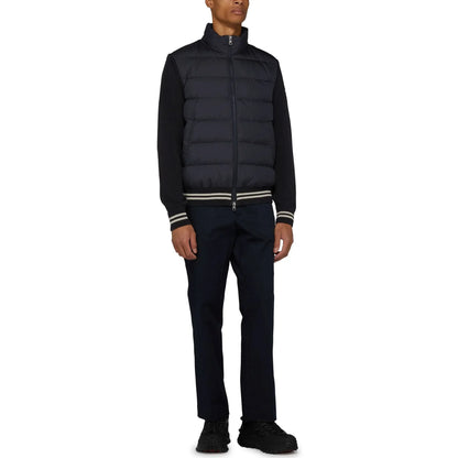 Moncler Hybrid Navy Zip Jacket