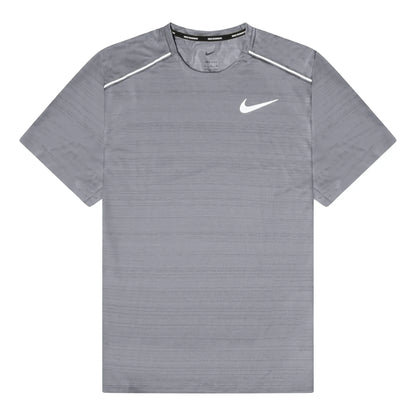 Nike Dri-FIT 1.0 Grey Miler Running T Shirt