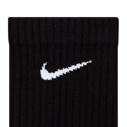 Nike Everyday Cushioned Training Black Crew Socks - 3 Pairs