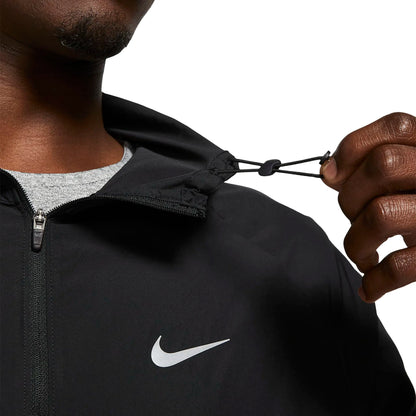 Nike Miler Repel Black Windbreaker