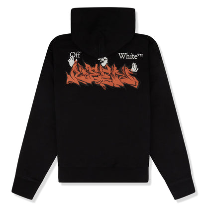 Off-White Marker Graffiti Spray Black Hoodie