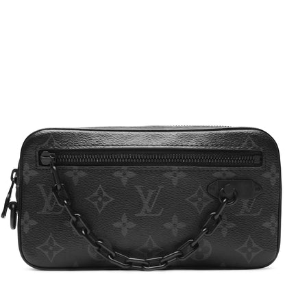 Preloved - Louis Vuitton Monogram Black Pochette Volga