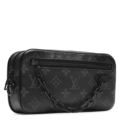 Preloved - Louis Vuitton Monogram Black Pochette Volga