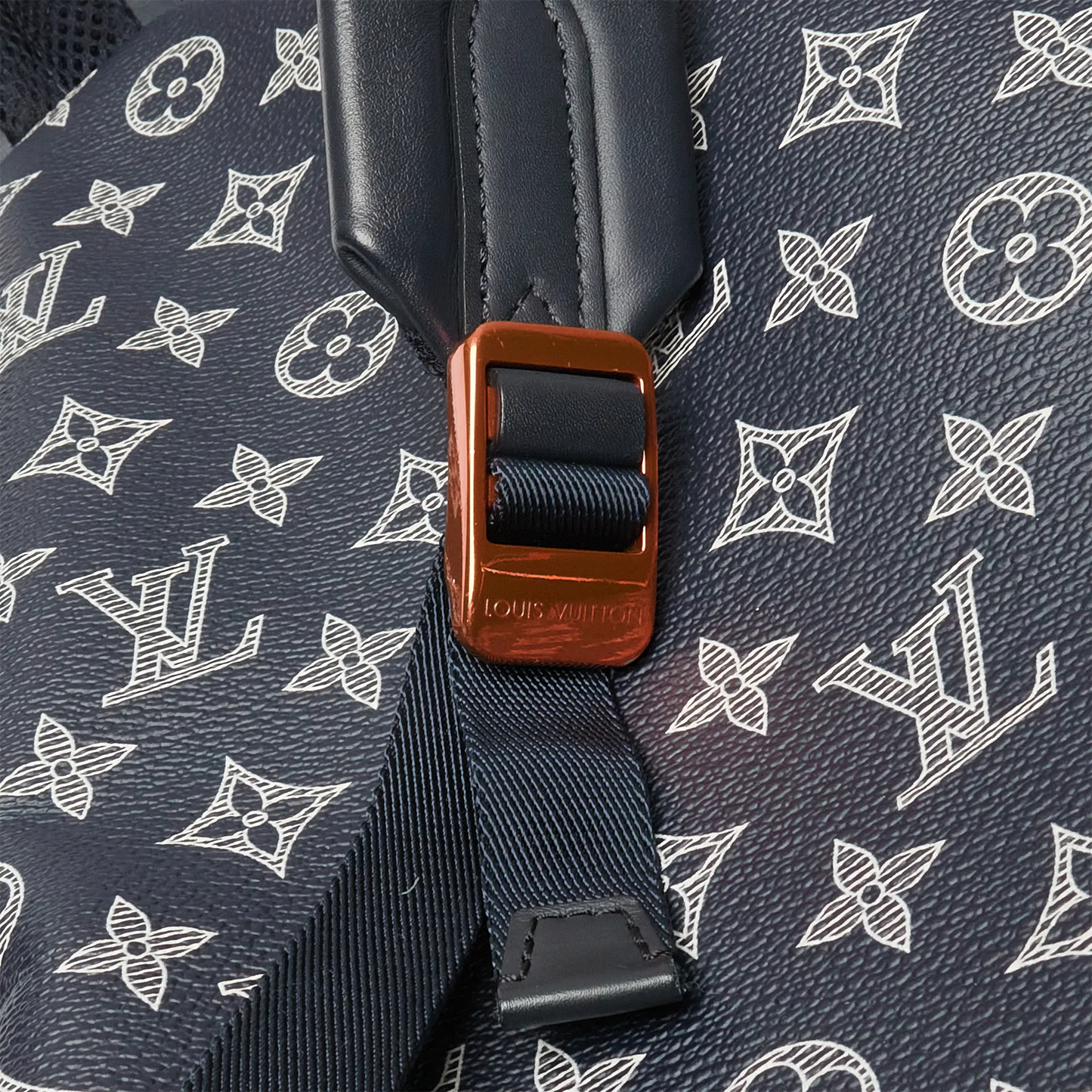 Preloved - Louis Vuitton Monogram Ink Upside Down Navy Apollo Backpack