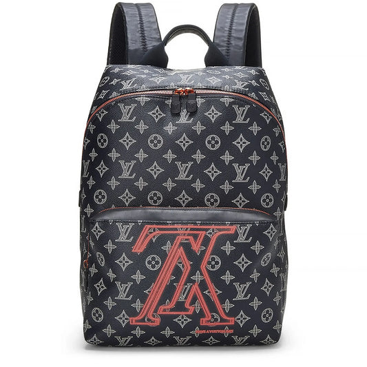 Preloved - Louis Vuitton Monogram Ink Upside Down Navy Apollo Backpack