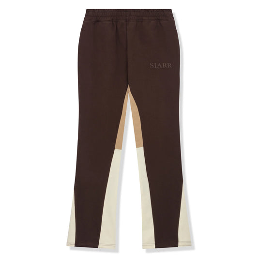 SIARR Brown Flared Joggers