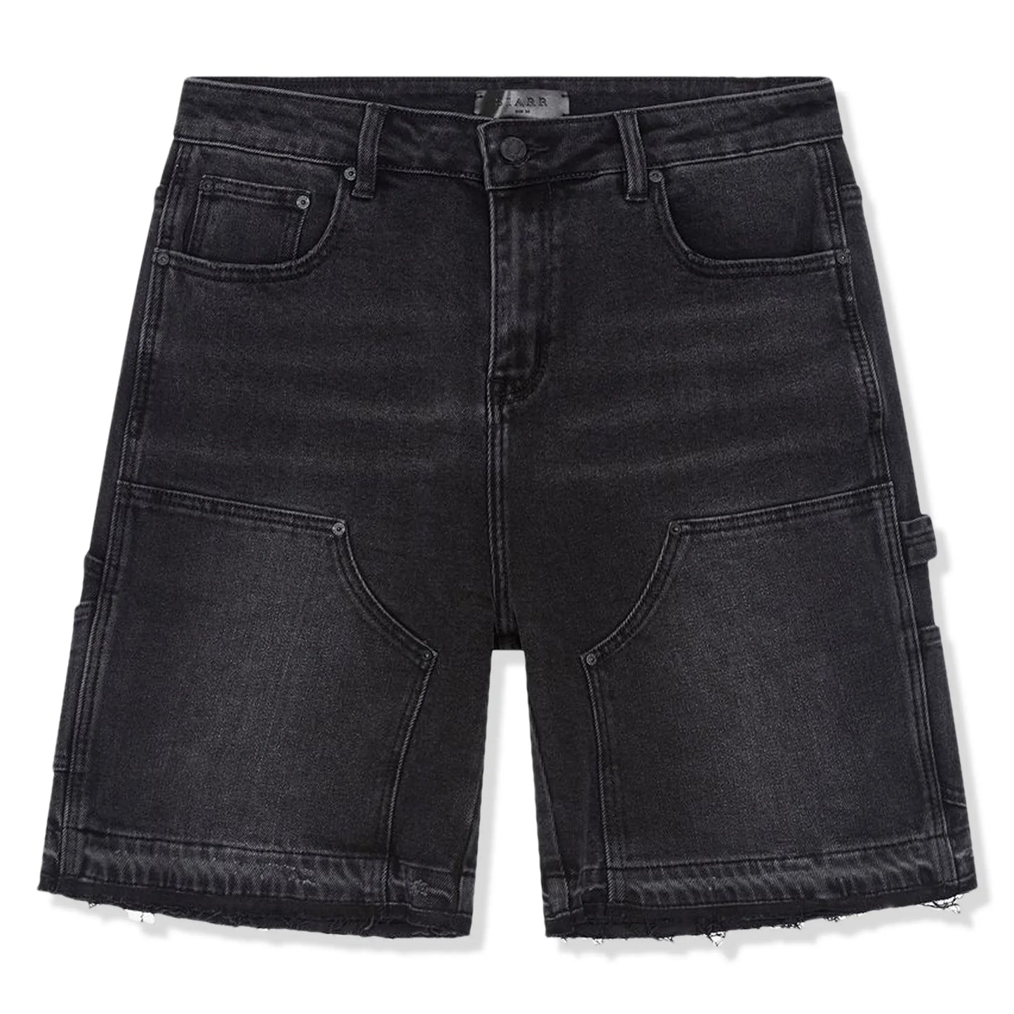 SIARR Carpenter Denim Shorts Black