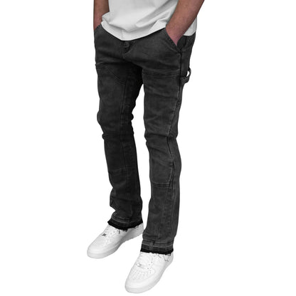 SIARR Carpenter Jeans Washed Black