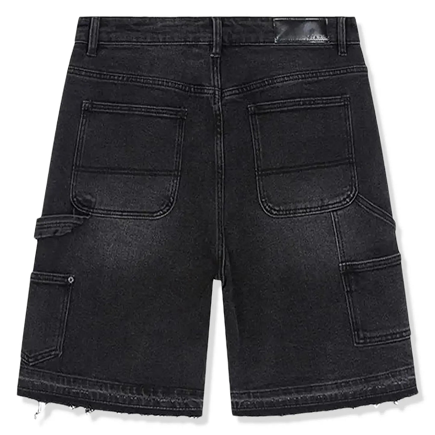 SIARR Carpenter Denim Shorts Black