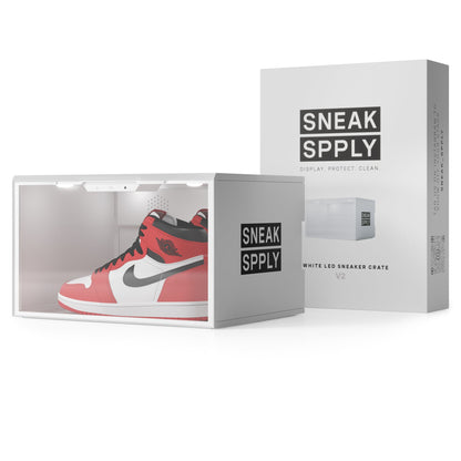 Sneak Spply Stack V2 Led Storage Crate White