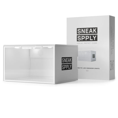 Sneak Spply Stack V2 Led Storage Crate White