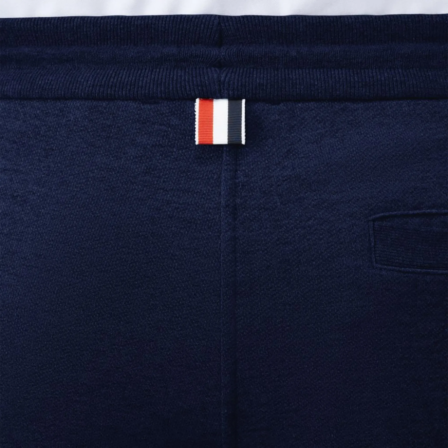 Thom Browne Classic Loopback 4-Bar Blue Sweat Shorts