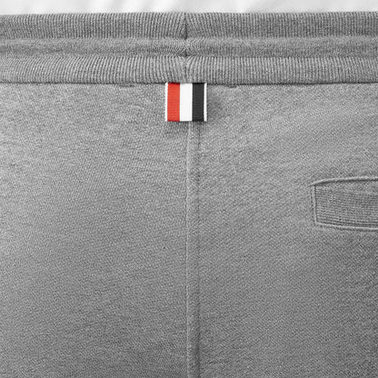 Thom Browne Classic Loopback 4-Bar Grey Sweat Shorts