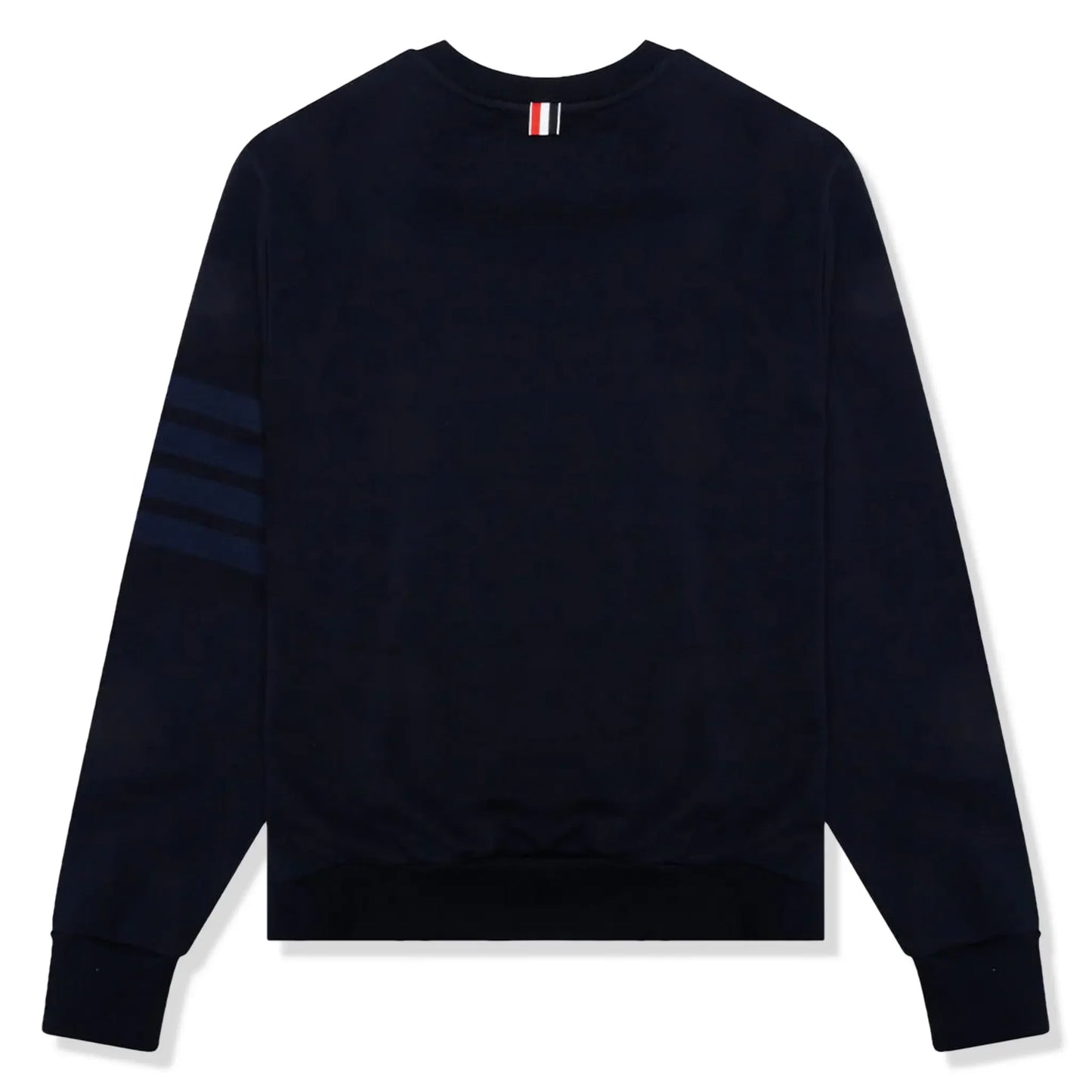 Thom Browne Classic Loopback 4-Bar Tonal Relaxed Navy Blue Sweatshirt