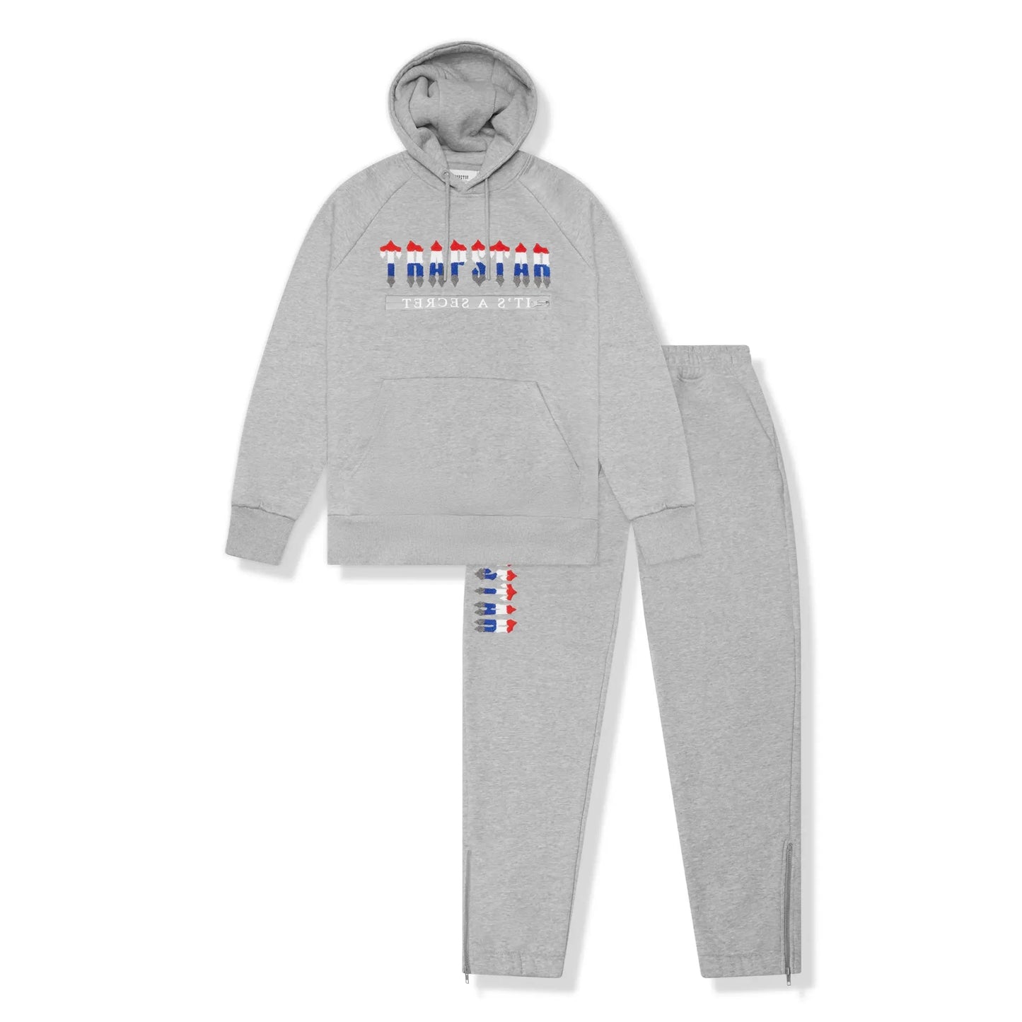 Trapstar Chenille Decoded 2.0 Grey Revolution Tracksuit