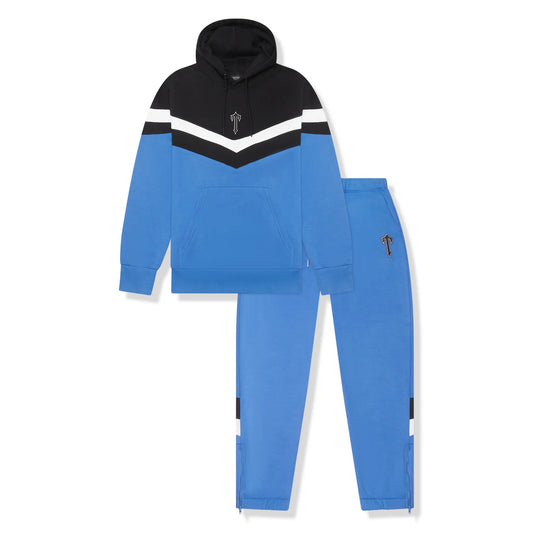 Trapstar V-Stripe Blue Black White Tracksuit