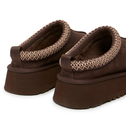 UGG Tazz Platform Burnt Cedar Slippers (W) (2024)